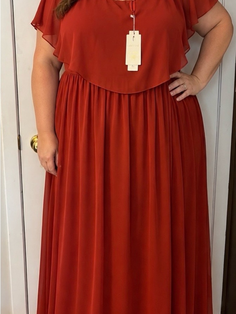 NWT Terracotta plus maxi dress